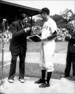 Babe Ruth George H W Bush 1948 Photo 8X10 Yankees US President Yale MLB HOF • $7.95