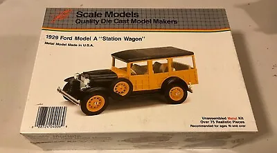 Sealed JLE Scale Model Metal Die Cast Ford Model A Station Wagon  Gabriel Hubley • $40