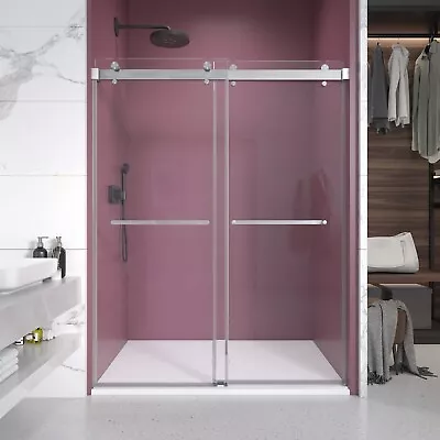 K&A 76'' H Double Sliding Shower Door - KDS • $699