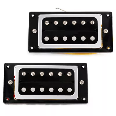 Humbucker Guitar Pickup Double Coil Neck Bridge Pickup Set For Les Paul Guitar • $22.99