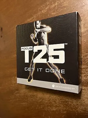 FOCUS T25 Alpha + Beta Get It Done Workout 9 Disc DVD Set Beachbody With Inserts • $18