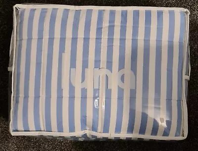 £24 • Buy Luna Weighted Blanket For Adults 6.8kg - 152x203cm - Double/King (Blue & White)