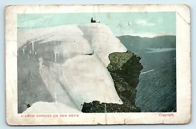 £2.49 • Buy Postcard Ben Nevis A Snow Cornice 1910 Burgess Hill Fairfield Rd Sussex Address 