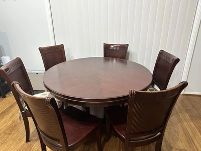 $100 • Buy Round Dining Tables With 6 Chairs