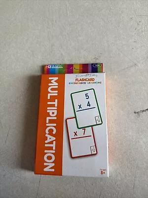 Bazic 35 Count Multiplication Mathematics Times Tables Practice Flash Cards • $1