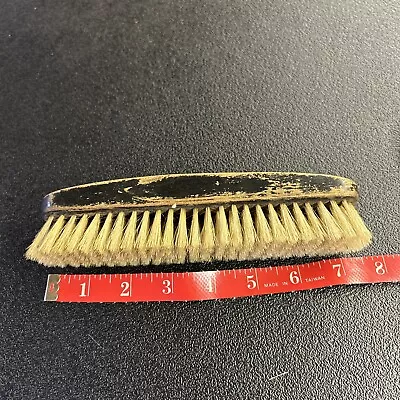 Vintage Horse Hair Shoe Shine  Brush.   Mid Century Show Care • $5