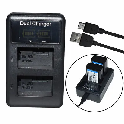 $11.24 • Buy LCD Battery Charger For Sony NP-FW50 Alpha A6000 A6300 A6400 A6500 A6100 A7 A7II
