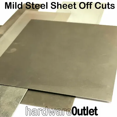 1.5 Kg's MILD STEEL SHEET OFFCUTS Metal Plate Off Cuts New Material • £6.25