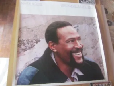 Marvin Gaye 1985 Dream Of A Lifetime Promo Poster Gordon Banks  Sanctified Lady  • $23
