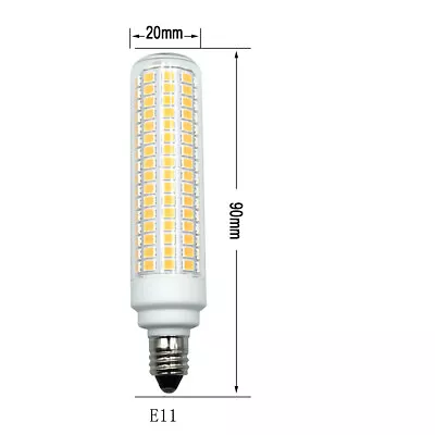 E11 LED Bulb 12W 100~265V 168-2835 SMD Ceiling Fan Light Lamp Equivalent 120W • $7.59