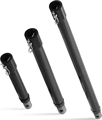 TCBWFY 3 Pack Auger Extension Drill Bits 8  12  20  Length Extension Earth Ice • $48.38