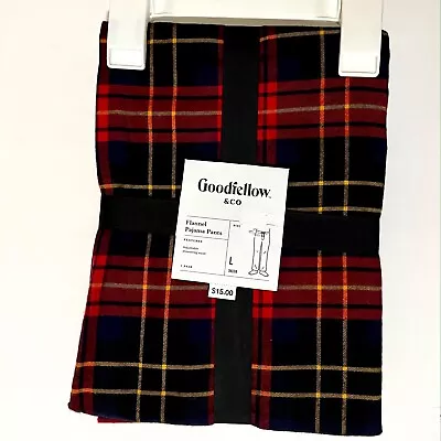 Goodfellow Co Mens Size LARGE Flannel PJ Lounge Pants NWT Bottoms Holiday • $10.36