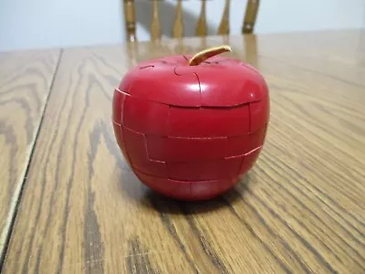 Vintage Wood Wooden Apple 3d Puzzle • $9.99