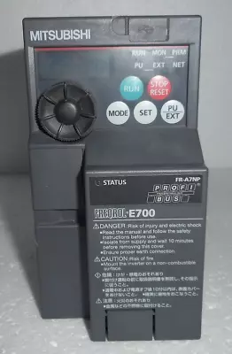 Mitsubishi Electric FR-E720-0.4K 3 Phase Frequency Drive Inverter 0.2-400Hz • $169.99