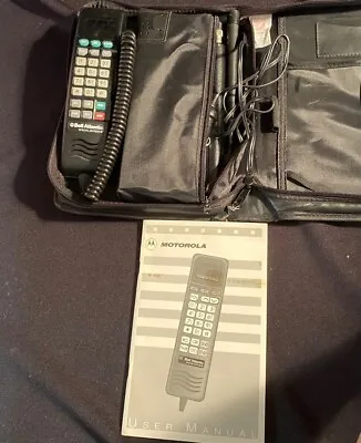 Vintage Bell Atlantic Mobile Special Edition Car Phone W/ Carry Bag-UNTESTED • $30