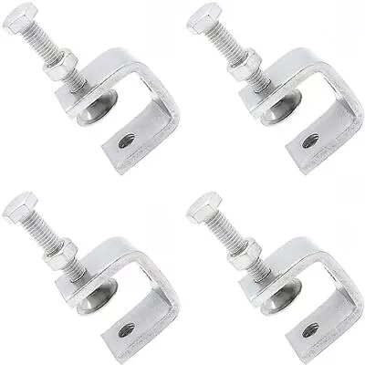 4 Pcs Stainless Steel C-Clamp With Wide Jaw Opening For Woodworking Welding • $12.13