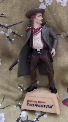 Vintage Portaventura Universal Studios Cowboy Souvenir FIGURE RARE PIECE • £19.99