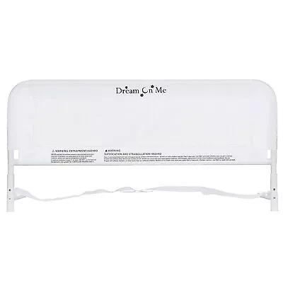 Dream On Me Hide Away Safety Bed Rail For Kids Baby Security Mesh White • $22.97