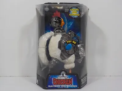 A0229 Robot Chicken 10  Electronic Robot Chicken Action Figure Jazware • $53.99