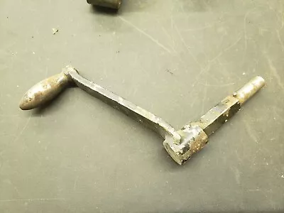 Vintage Cast Iron Milling Machine Knee Crank Handle • $15