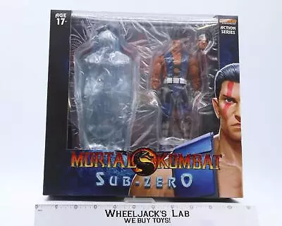 Sub-Zero Unmasked Mortal Kombat 3 2020 Storm Collectibles Figure NEW SEALED • $148