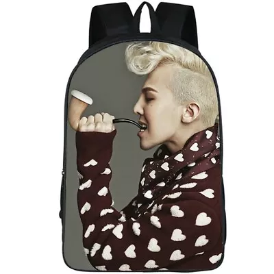 G Dragon Backpack Kwon Ji Yong Daypack Music Star School Bag Photo Rucksack • $22.74