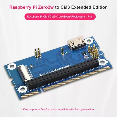 Raspberry Pi Zero 2W To CM3 Expansion/Core Board Alternative Adapter Board • $49.81