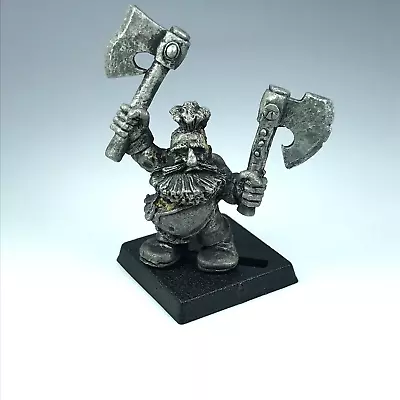 Dwarf Troll Slayer Warrior - Citadel Warhammer Fantasy Classic Metal GW X254 • £14.99