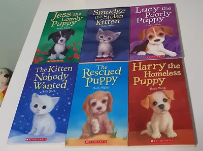 Set Of 6x Holly Webb Scholastic Animal Books! Kids Books! • £30.48