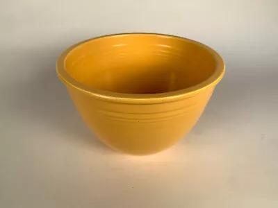 Vintage Yellow Fiestaware Mixing Nesting Bowl #5 No Chips Homer Laughlin Mark • $59