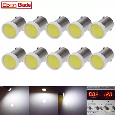 10 X Ba9s 1895 T4W 182 1445 T11 COB LED Car Side Tail Light Bulb 12V DC White • $4.99