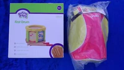 £8.99 • Buy Buzzing Brains Pull Along Dog + Lindam Harness Pack - 12m+ NEW - Both For £9