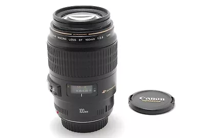 【MINT-】Canon Macro EF 100mm F/2.8 USM Lens From JAPAN • $582.99