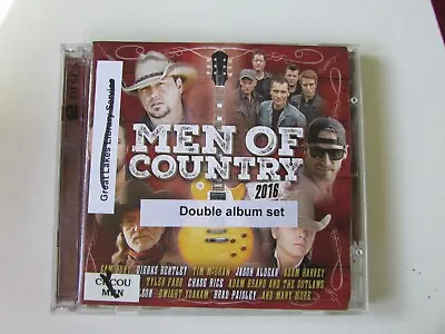 $8 • Buy Men Of Country 2016 Compilation CD - Brad Paisley, Adam Harvey, Chace Rice.