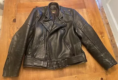 Vanson Leather Biker Jacket • $1000