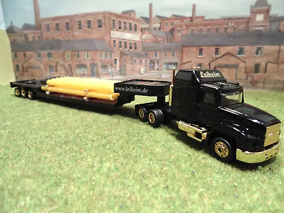 £4.99 • Buy Superb  Ho Gauge HEAVY LOW LOADER  With  Pipes  Load,ho But Usable Oo