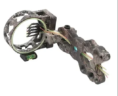 30.06 - Aluma 4 Pin Bow Sight - Camo - .019 W/light & Level ARCHERY • $43.08