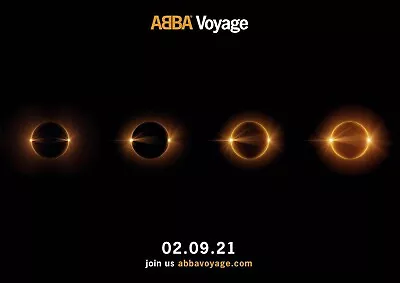 Abba Voyage Eclipse Poster • £10.99