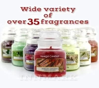 Yankee Candle Small Jars 104 G Scents For Every Season & Occasion Wide Variety • £4.99