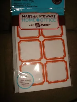 Martha Stewart Home Business Removal Labels 72471 Or 72470 • $5