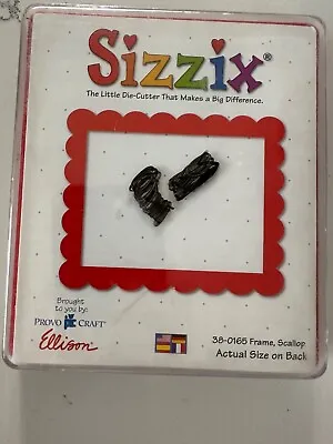 Sizzix Original Die-Cutter Lg Provo Craft Ellison Frame Scallop Scrapbooking Art • $8.95