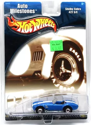 Hot Wheels 2004 Auto Milestones Shelby Cobra Blue/white GYRR's • $9.99