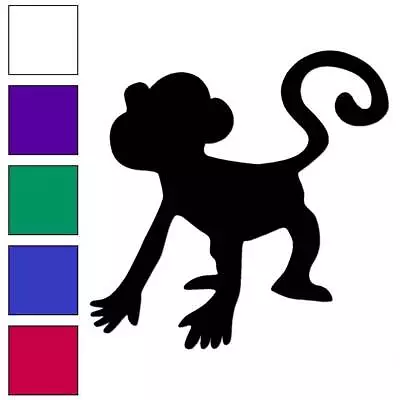 Monkey Vinyl Decal Sticker Multiple Colors & Sizes #7081 • $23.95