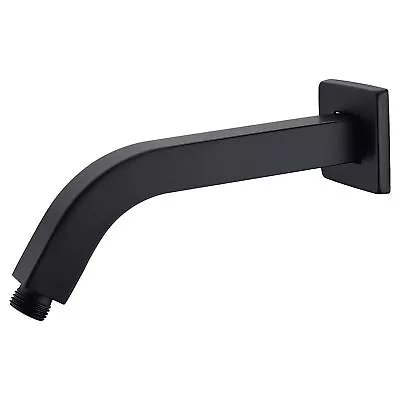 Angled Shower Arm With FlangeSquare Shaped Shower Arm 8 Inches Wall-Mounted ... • $28.90