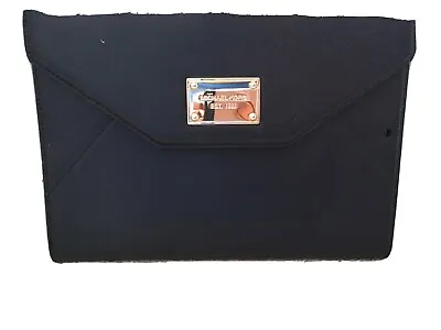 £15 • Buy Michael Kors IPad Portfolio / Clutch Case, Black Saffiano Leather
