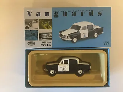 Vanguards VA 06801 Hillman Minx IIIA Salford City Police 1:43 Limited Edition • £35