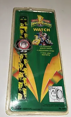 Vintage 1993 Mighty Morphin Pink Power Rangers Hologram KIMBERLY Watch - Amy Jo • $26