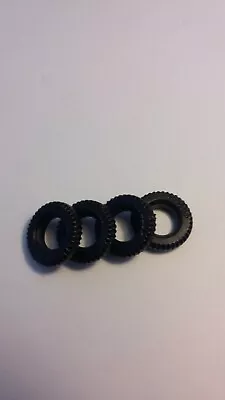 £2.18 • Buy   DINKI Model Car Tyres** 12mm** TREADED New DUNLOP Set Of 4 REPLACEMENT Rubber