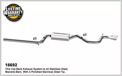$915 • Buy Magnaflow Cat-Back Exhaust System Muffler 2012-2014 VW Golf L5 2.5L Dual Rear