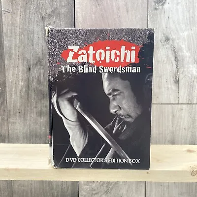 $59 • Buy Zatoichi The Blind Swordsman DVD Box Set Animeigo 7 Discs Shintaro Katsu Samurai